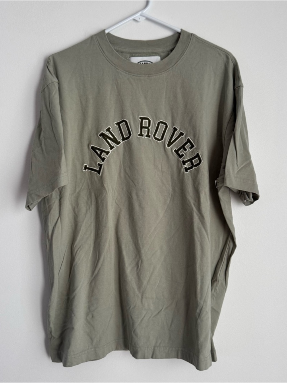 Men's Sage Green Land Rover Tee